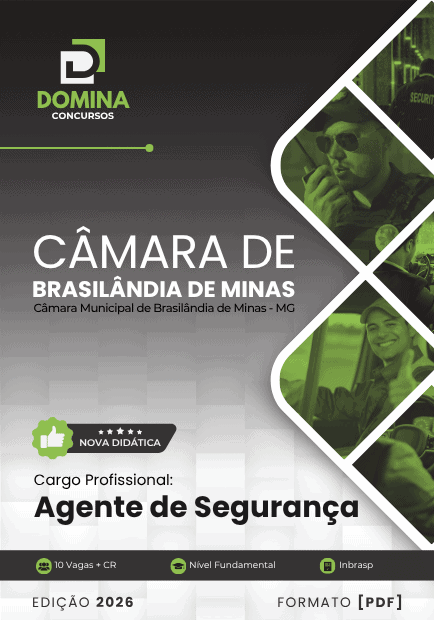 Apostila Agente de Segurança Câmara Brasilândia de Minas PR 2026 1 Apostila Agente de Segurança Câmara Brasilândia de Minas PR 2026