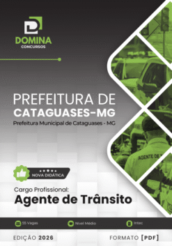 Apostila Agente de Trânsito Cataguases MG 2026