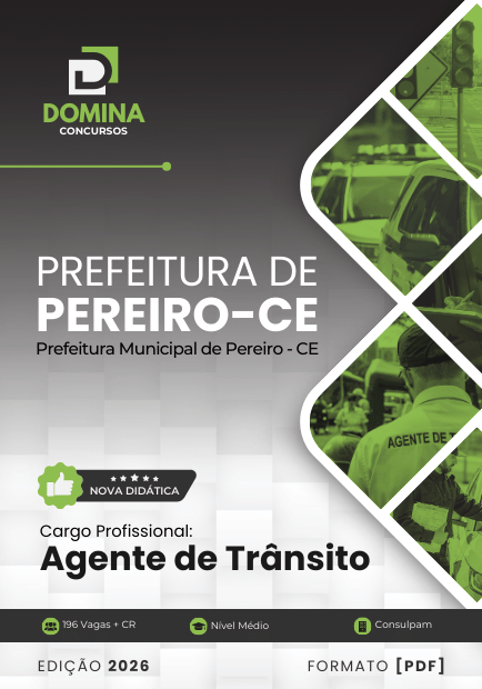 Apostila Agente de Trânsito Pereiro CE 2026 2 Apostila Agente de Trânsito Pereiro CE 2026