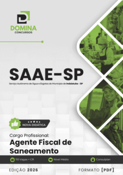 Apostila Agente Fiscal de Saneamento SAAE Indaiatuba SP 2026