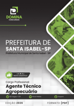 Apostila Agente Técnico Agropecuário Santa Isabel SP 2026