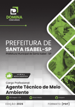Apostila Agente Técnico de Meio Ambiente Santa Isabel SP 2026
