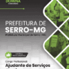 Apostila Ajudante de Serviços Gerais Serro MG 2026