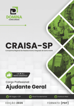 Apostila Ajudante Geral CRAISA SP 2026