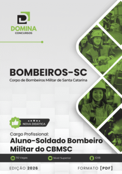 Apostila CBM-SC 2026 - Aluno-Soldado Temporário 6 Apostila Aluno Soldado Bombeiros SC 2026