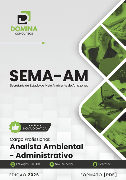 Apostila Analista Ambiental Administrativo SEMA AM 2026 1 Apostila Analista Ambiental Administrativo SEMA AM 2026