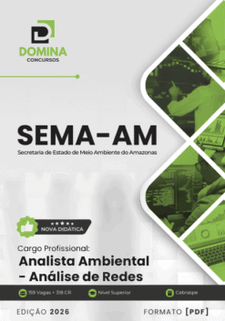 Apostila Analista Ambiental Análise de Redes SEMA AM 2026