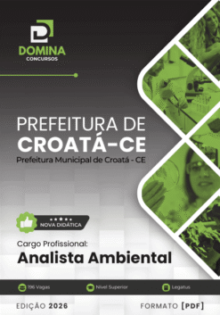 Apostila Analista Ambiental Croatá CE 2026