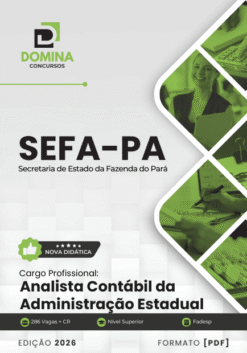 Apostila Analista Contábil da Administração SEFA PA 2026