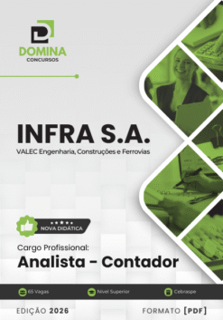 Apostila Analista Contador INFRA Valec 2026
