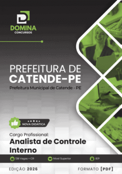 Apostila Analista de Controle Interno Catende PE 2026