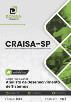 Apostila Analista de Desenvolvimento de Sistemas CRAISA SP 2026