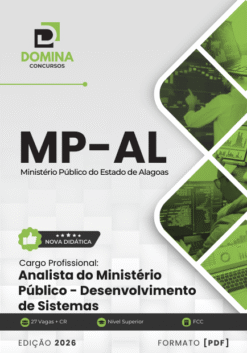 Apostila Analista de Desenvolvimento de Sistemas MP AL 2026