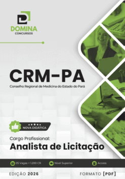 Apostila Analista de Licitação CRM PA 2026