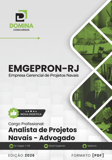 Apostila Analista de Projetos Navais Advogado EMGEPRON RJ 2026 2 Apostila Analista de Projetos Navais Advogado EMGEPRON RJ 2026