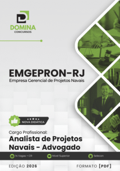 Apostila Analista de Projetos Navais Advogado EMGEPRON RJ 2026