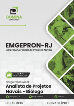Apostila Analista de Projetos Navais Biólogo EMGEPRON RJ 2026