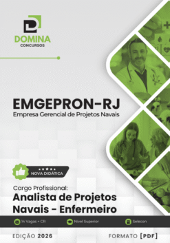 Apostila Analista de Projetos Navais Enfermeiro EMGEPRON RJ 2026