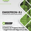 Apostila Analista de Projetos Navais Engenheiro de Segurança do Trabalho EMGEPRON RJ 2026