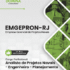 Apostila Analista de Projetos Navais Engenheiro Planejamento e Controle EMGEPRON RJ 2026