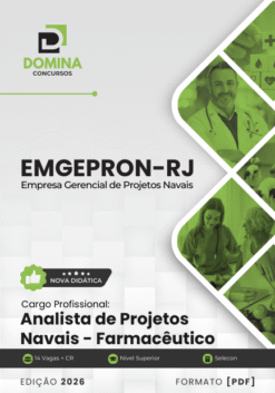 Apostila Analista de Projetos Navais Farmacêutico EMGEPRON RJ 2026