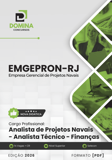 Apostila Analista de Projetos Navais Finanças EMGEPRON RJ 2026 1 Apostila Analista de Projetos Navais Finanças EMGEPRON RJ 2026