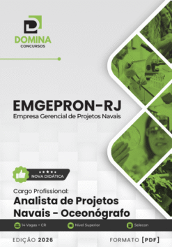 Apostila Analista de Projetos Navais Oceanógrafo EMGEPRON RJ 2026