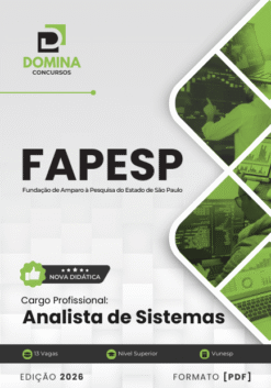 Apostila Analista de Sistemas FAPESP 2026
