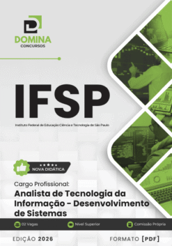 Apostila Analista de TI Desenvolvimento de Sistemas IFSP 2026