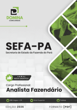 Apostila Analista Fazendário SEFA PA 2026