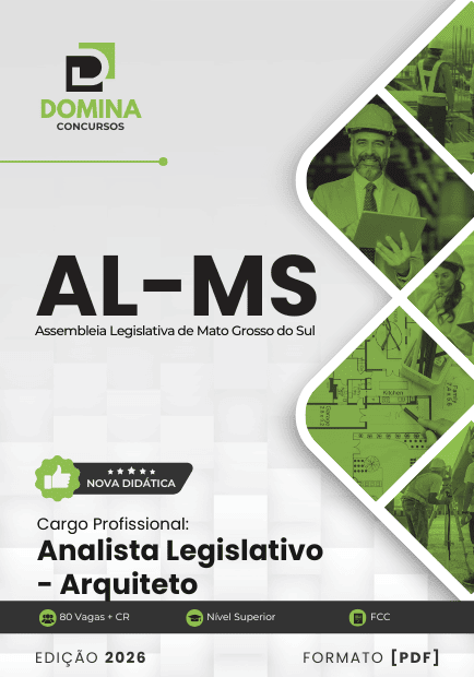 Apostila Analista Legislativo Arquiteto AL MS 2026 1 Apostila Analista Legislativo Arquiteto AL MS 2026