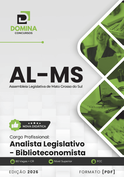 Apostila Analista Legislativo Biblioteconomista AL MS 2026 1 Apostila Analista Legislativo Biblioteconomista AL MS 2026