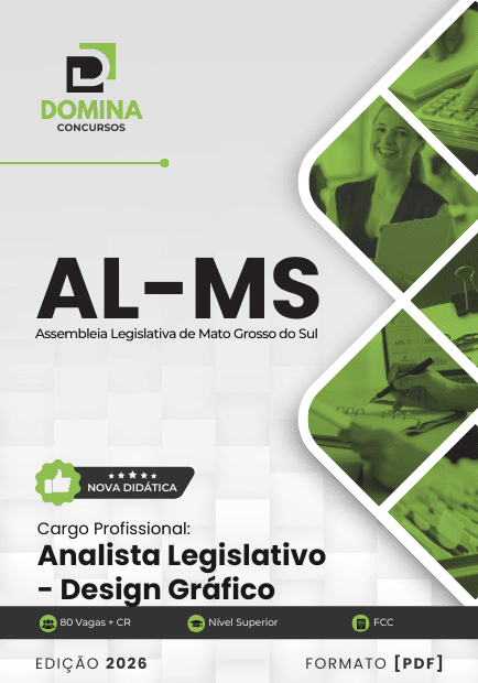 Apostila Analista Legislativo Design Gráfico AL MS 2026 1 Apostila Analista Legislativo Design Gráfico AL MS 2026