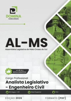 Apostila Analista Legislativo Engenheiro Civil AL MS 2026