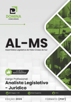 Apostila Analista Legislativo Jurídico AL MS 2026