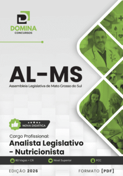 Apostila Analista Legislativo Nutricionista AL MS 2026