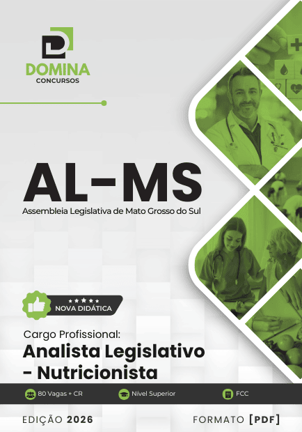 Apostila Analista Legislativo Nutricionista AL MS 2026 1 Apostila Analista Legislativo Nutricionista AL MS 2026