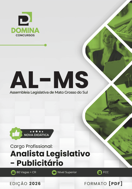 Apostila Analista Legislativo Publicitário AL MS 2026 1 Apostila Analista Legislativo Publicitário AL MS 2026