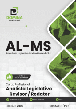 Apostila Analista Legislativo Revisor Redator AL MS 2026