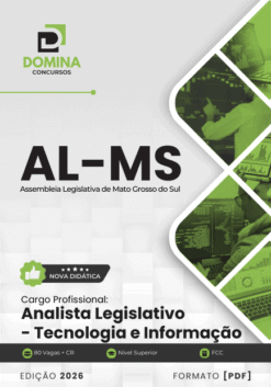 Apostila Analista Legislativo Tecnologia da Informação AL MS 2026