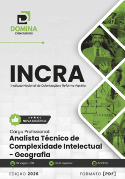 Apostila Analista Técnico Geografia INCRA 2026