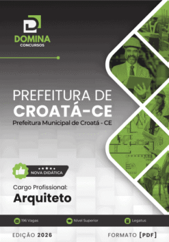 Apostila Arquiteto Croatá CE 2026