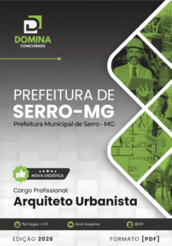 Apostila Arquiteto Urbanista Serro MG 2026