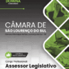 Apostila Assessor Legislativo Câmara São Lourenço do Sul RS 2026 2 Apostila Assessor Legislativo Câmara São Lourenço do Sul RS 2026