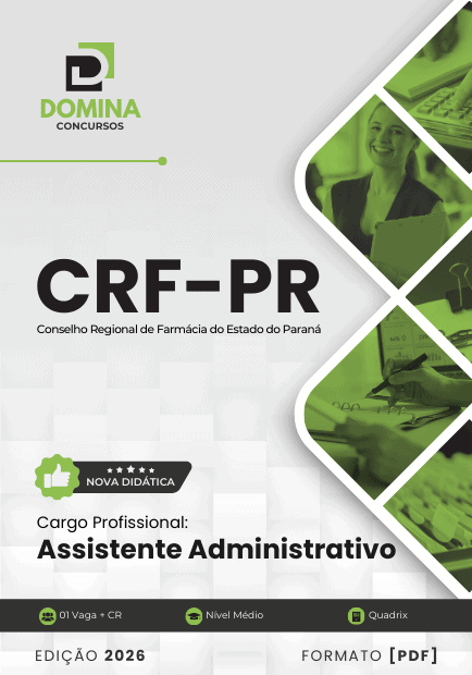 Apostila Assistente Administrativo CRF PR 2026 1 Apostila Assistente Administrativo CRF PR 2026