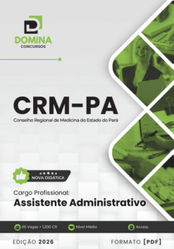 Apostila Assistente Administrativo CRM PA 2026