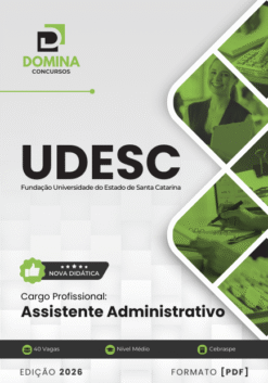 Apostila Assistente Administrativo UDESC 2026