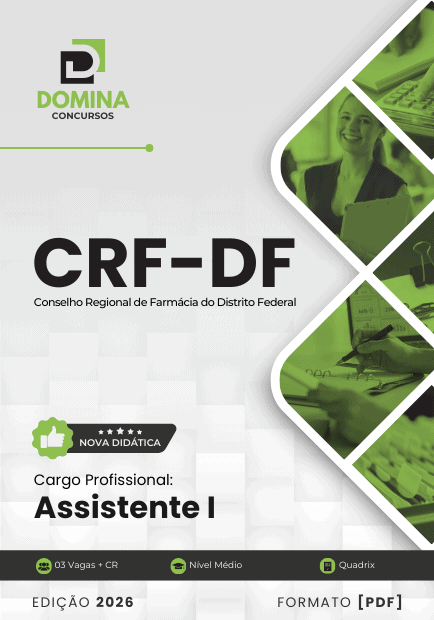Apostila Assistente CRF DF 2026 1 Apostila Assistente CRF DF 2026
