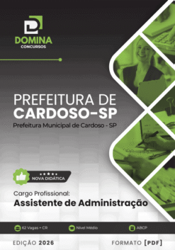 Apostila Assistente de Administração Cardoso SP 2026