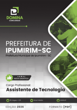 Apostila Assistente de Tecnologia Ipumirim SC 2026